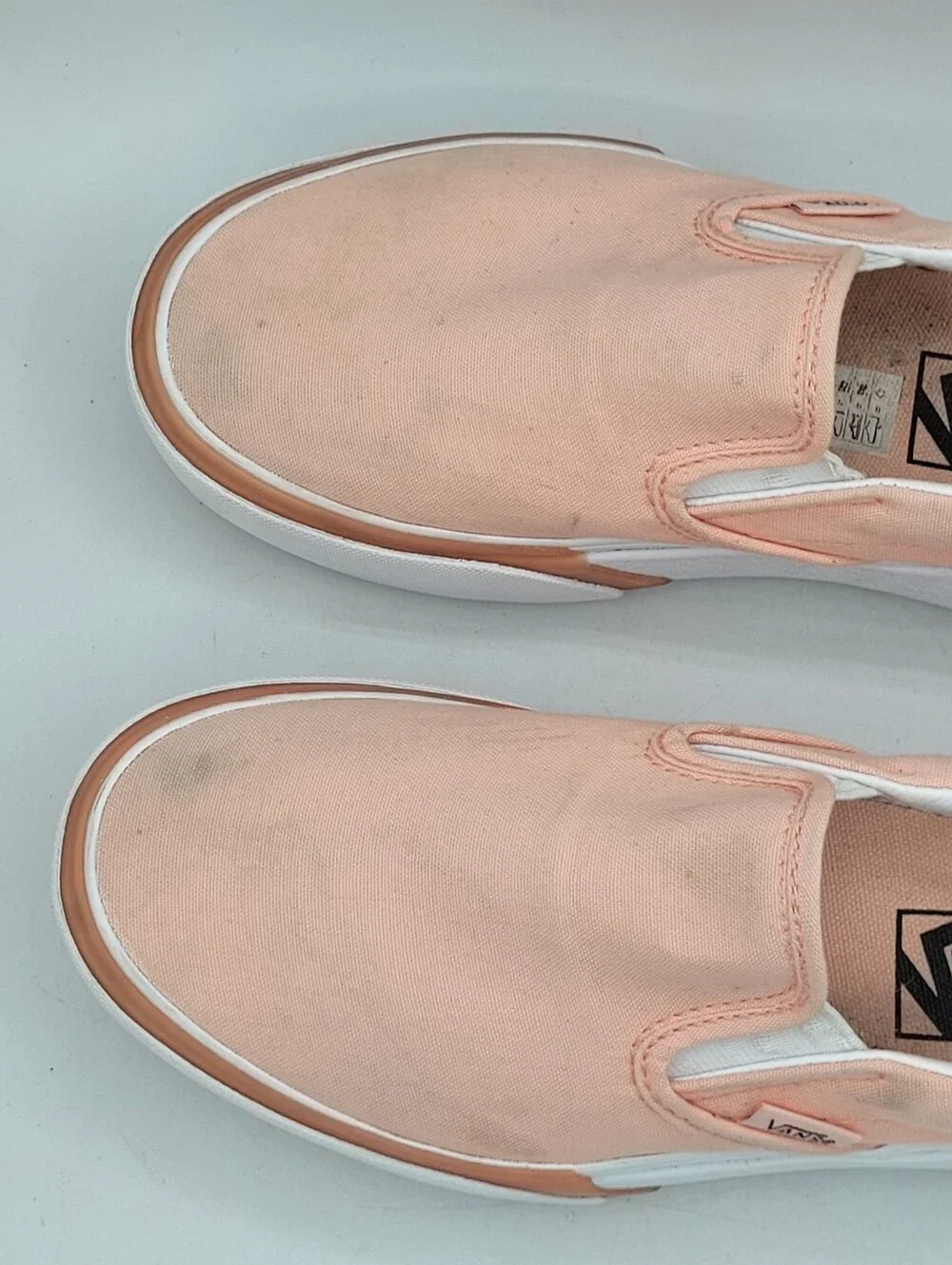 Vans Stacked Peach Platform Size 6 In Womens 4.5 In Mens